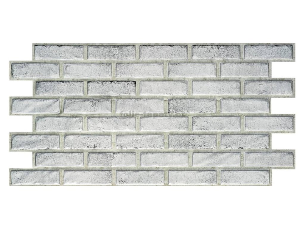 44376 wall art decor pvc obkladove 3d panely cihla svetla