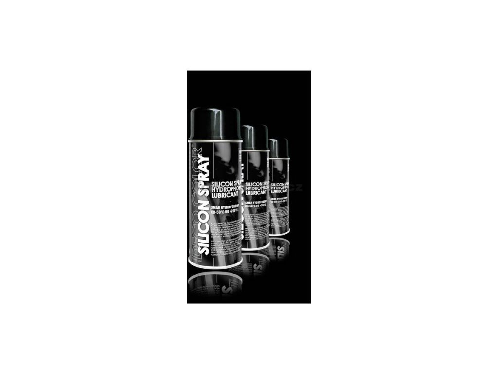 43515 decocolor sprej silicon 400 ml mazivo na gumove a plastove casti