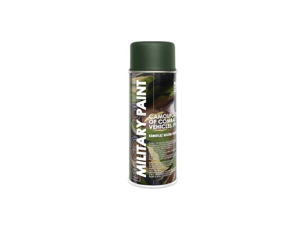 39999 1 decocolor sprej military paint zeleny olivovy odstin ral 6003 400 ml