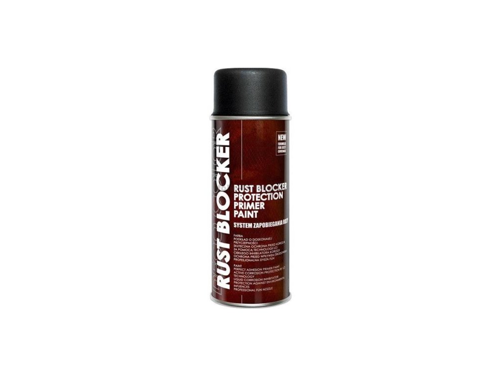 39990 1 decocolor sprej rust blocker 4 v 1 ral 9005 400 ml cerny matny