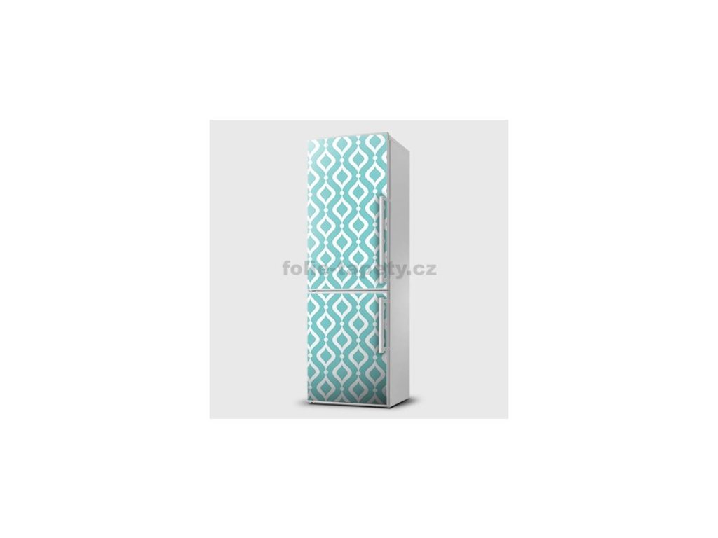 40485 magneticka folie ornament tyrkysovy