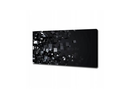 46632 obraz na platne design cerny 120 x 60 cm