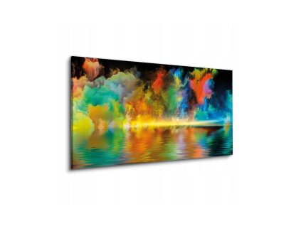 46833 obraz na platne kour barevny 120 x 60 cm