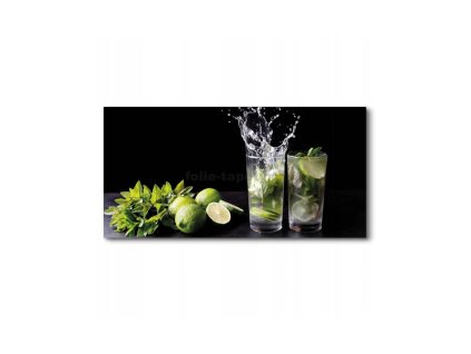 46710 obraz na platne limetky s matou 140 x 70 cm