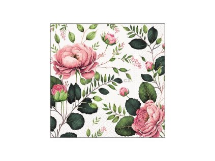 46566 papirove ubrousky ruze 33 x 33 cm