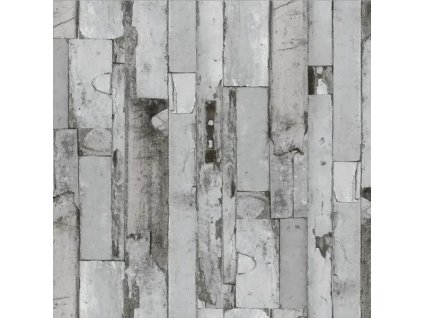 Samolepící fólie dřevo Laťky šedé 90cm x 15m