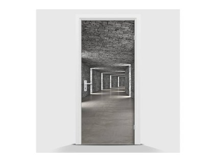 38409 samolepici fototapeta abstrakt chodba 95 x 210cm