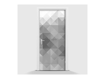 31785 samolepici fototapeta abstrakt stribrne kostky 70 x 210cm