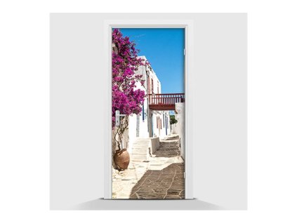 32118 samolepici fototapeta dum a modre nebe 70 x 210cm
