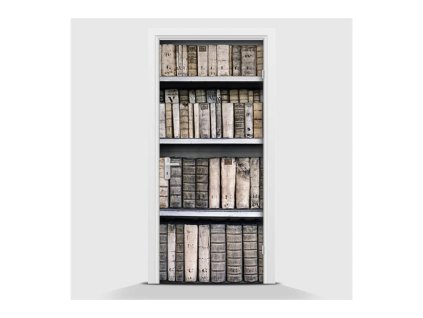 38295 samolepici fototapeta knihovna 95 x 210cm