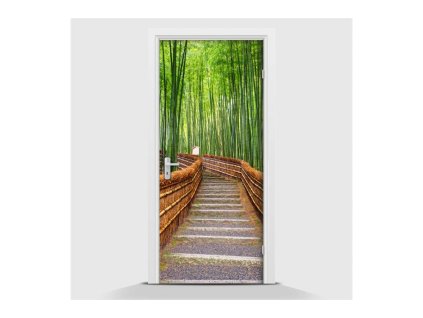 38487 samolepici fototapeta lesni most 95 x 210cm