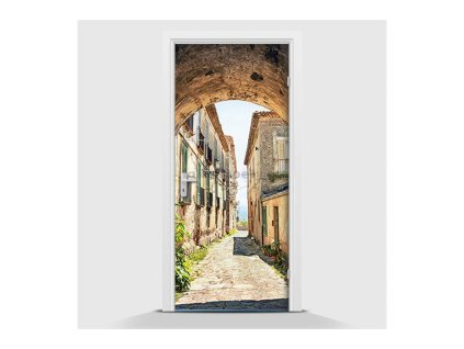 38466 samolepici fototapeta mestecko pres den 95 x 210cm