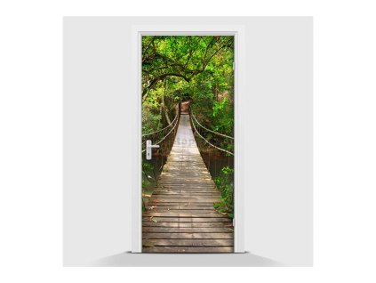 38367 samolepici fototapeta most pres reku 95 x 210cm