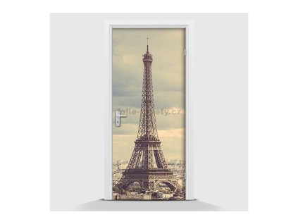 32166 samolepici fototapeta pariz a eiffelovka 70 x 210cm