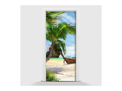 39480 samolepici fototapeta plaz 95 x 210cm