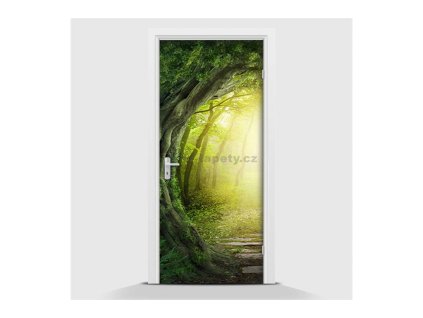 31695 samolepici fototapeta tunel v lese 70 x 210cm