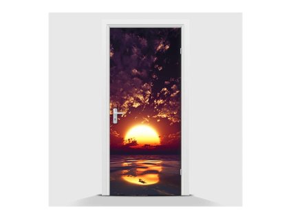 31716 samolepici fototapeta zapad slunce 70 x 210cm