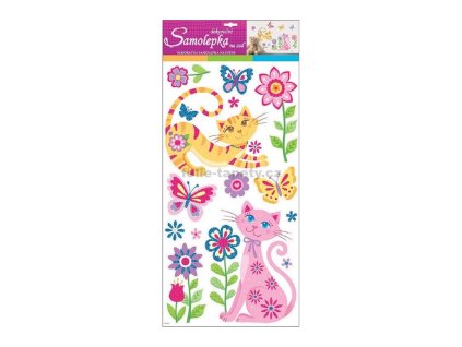 37659 samolepici kocky s glitry barevne