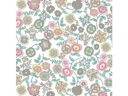 Samolepící fólie Fleur bílý 45cm x 15m