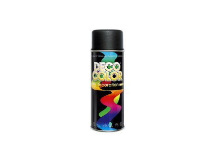 39825 decocolor barva ve spreji matt ral 9005 deco cerna 400 ml
