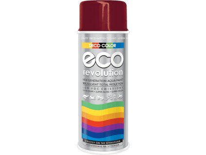 Barva ve spreji akrylová jednobarevná ECO lesklá RAL 3003 červená