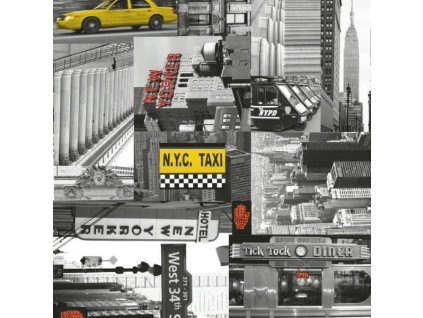 Samolepící fólie City taxi 67,5cm x 15m