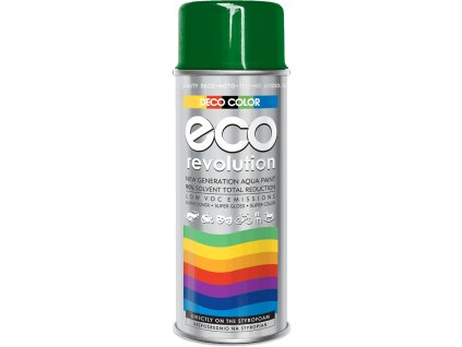 Barva ve spreji akrylová jednobarevná ECO lesklá RAL 6029 zelená