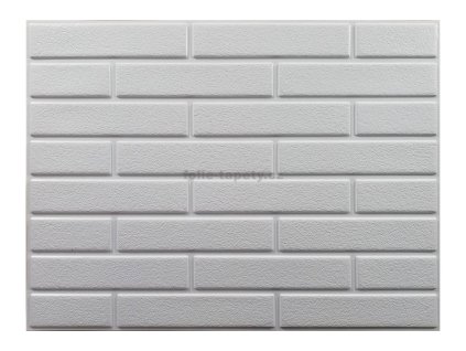 32523 1 3d pvc obkladovy panel cihla velka bila