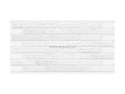 44724 wall art decor pvc obkladove 3d panely cihla seda svetla