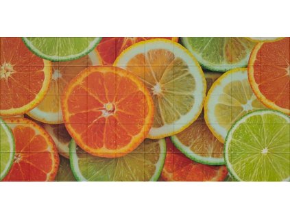 47295 wall art decor pvc obkladove 3d panely kachlicka citrusy