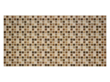 44445 wall art decor pvc obkladove 3d panely mozaika hnedobezova