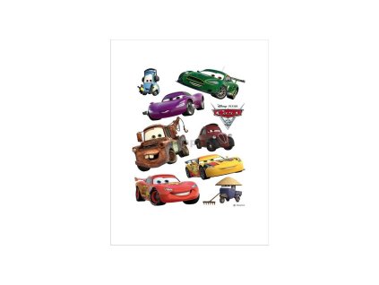 37398 dekorace na zed cars mini mix