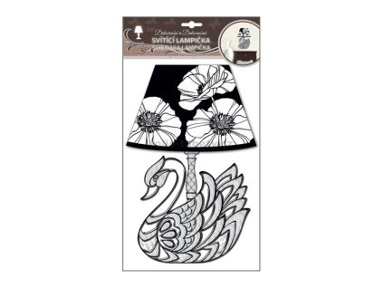 39342 detska samolepici lampicka labut