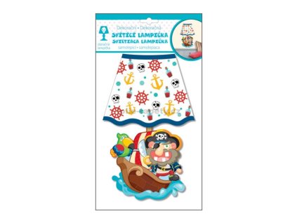 39336 detska samolepici lampicka pirati