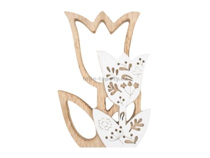 46488 dreveny tulipan 18 cm