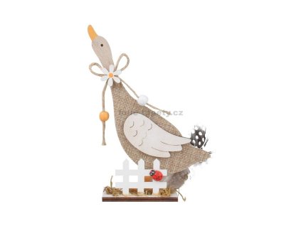 46974 dreveny velikonocni husa i 15 5 cm