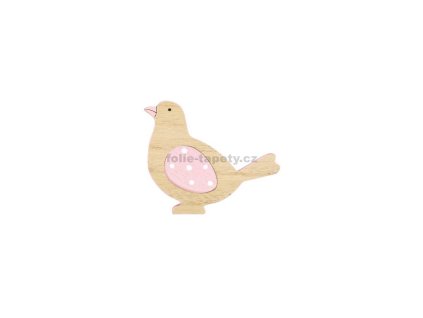 46947 dreveny velikonocni ptacek ii 12 cm
