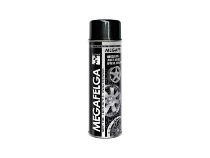 39966 decocolor barva ve spreji megafelga ral 9005 500 ml cerna leskla