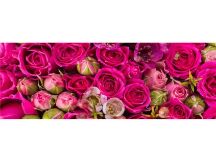 37821 fototapeta samolepici do kuchyne ruze ruzove