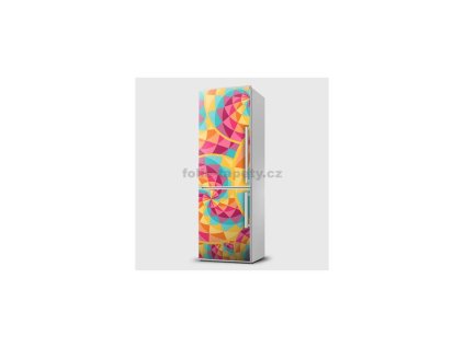 36234 fototapeta samolepici na lednice design barevny