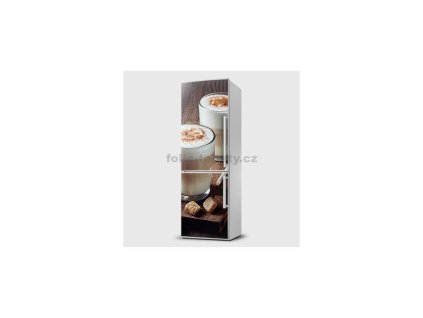 36057 fototapeta samolepici na lednice latte