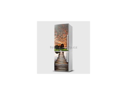 36030 fototapeta samolepici na lednice most