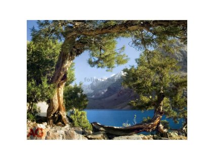 33975 fototapeta vliesova ctyrdilna jezero