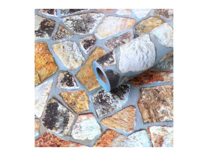 45894 samolepici folie kamen skladany 45 cm x 10 m
