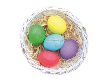 46575 gelove barvy na vajicka glitrove 5 kusu rukavice