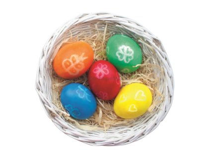 46578 gelove barvy na vajicka kouzelne kresleni 5 kusu rukavice fix tekutina