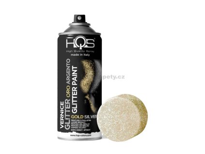 45528 hqs barva ve spreji glitry zelene 400ml