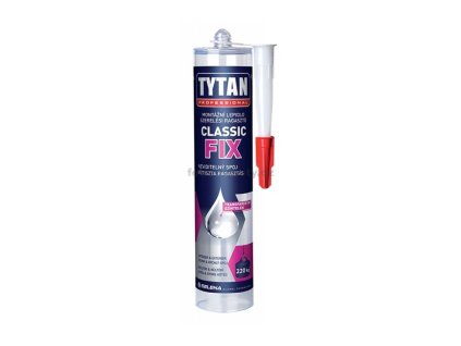 39612 lepidlo na 3d panely tytan classic fix professional transparentni kartuse 290 ml