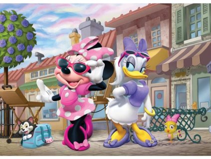 Fototapeta papírová Minnie Mouse a Daisy