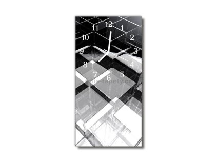 Nástěnné hodiny obrazové na skle - Design II